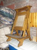 old oak library/prayer chair in Ramstein, Germany