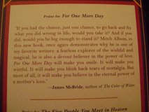 Bestseller Hardback Book By Mitch Albom - "For One More Day" in Luke AFB, Arizona