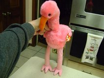 Flamingo Plush Toy By "Ty" - NWT in Luke AFB, Arizona